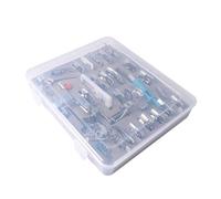 Operitacx 62pcs Multifunction Sewing Machine Presser Foot Set for Domestic Low Shank Machines with Storage Box, Compatible with Babylock, Sewing Accessories Kit for Home and Craft Use