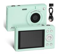 Operitacx 64gb Retro Camera for Boys and Girls Teens Cute Digital Camera Zoom Compact Shoot Design for Travel Photo Moments