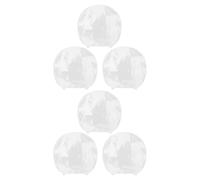 Operitacx 6pcs Double-Sided Thickened PVC Table Tennis Bat Cover Case Professional Racket Protector Film for Table Tennis Paddle Rubber, for Professional Use and Large Capacity Protection