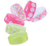 Operitacx 6pcs Easy to Sew Ribbon Vibrant Colors Ribbon High Durability Polyester Material for Sewing Projects Baseball Party Supplies for Craftsmen of Ages and Sports Enthusiasts