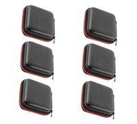 Operitacx 6pcs Electronic Storage Bags Portable Cable Organizer Earphone Case Travel Pouch for Chargers Tablets and USB Devices