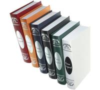 Operitacx 6pcs Fake Book Simulation Book Model for Display Retro Home Decor Desktop Decoration for Party Photo Props Random Color