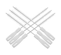 Operitacx 6pcs Foot and Toe Cleaning Brushes with Long Handle for Bathing and Bathroom Use Soft Nylon Bristles for Deep Cleaning Between Toes and Versatile Dirt Removal Foot Scrubber Brush