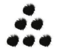 Operitacx 6pcs Magnetic Nail Decorations Nail Art Decorations 1.57x1.57x1.57inch Plush Creative Comfortable Quick Makeup Look for DIY Art
