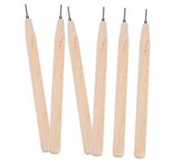 Operitacx 6pcs Paper Quilling Pen Stainless Steel Needle Tools for DIY Crafts and Greeting Cards Handmade Paper Bead Roller Kit for Beginners and Quilling Art Enthusiasts