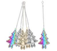 Operitacx 6pcs Stainless Steel Christmas Tree Tea Strainers for Home Use Easy to Filter Dregs Healthy Safe Tea Leaf Filter Tool Soup Random Color