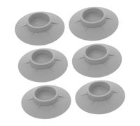 Operitacx 6pcs Washing Machine Mats Vibration Dryer Pads Washer Leveling Pads for Appliances Shock Absorbing Foot