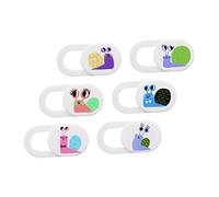 Operitacx 6pcs Webcam Cover for Laptop Tablet Phone Privacy Protection Shield Cute Snail Design Universal Fit Easy to Use