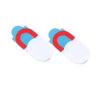 Operitacx 6PCS Webcam Privacy Cover Oval Slider Shutter Stickers for Laptop Tablet and Smartphone White Durable Webcam Protection for Enhanced Privacy and Security