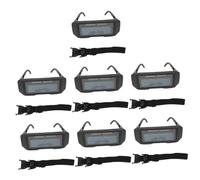 Operitacx 7 pcs Auto Darkening Welding Goggles Lightweight Protective for Electric and Argon Arc Welding with Ir Filter Comfortable Fit for Long Work Sessions