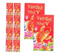 Operitacx 72pcs Vietnamese Lucky Red Envelopes Year Horse Durable Paper Money Packets with Vibrant Colors for Lunar Year Spring Festival Weddings and Traditional Gift Giving