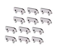 Operitacx 75 pcs Durable Glass Door Sliding Wheels Resistant Bottom Shower Door Rollers for Smooth Sliding Easy Installation Replacement Pulleys