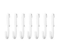 Operitacx 7pcs Plastic Pegboard Hooks for Supermarket and Store Display, Easy to Use Commodity Shelf Hooks with Simple Stylish Design for Organising and Hanging