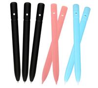 Operitacx 7pcs Stylus Pens for Lcd Writing Tablets and Touch Screens with Smooth and Accurate Touch Experience, Comfortable Grip, Assorted Colour Plastic Pens for Note-taking and Gaming