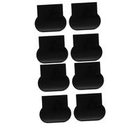 Operitacx 8 pcs Adhesive Toilet Lid Lifters Handles for Closestool Cover Lifter Durable Material Toilet Seat Handle for Easy Hygienic Opening Household Bathroom Accessory Black