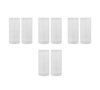 Operitacx 8 Pcs Badminton Shuttlecock Storage Tube Plastic Holder