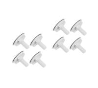 Operitacx 8 pcs Kitchen Sink Hole Covers Plastic Tap Hole Plugs with Threaded Shanks Sink Stopper Covers for Washing Basin Decoration and Leak Prevention
