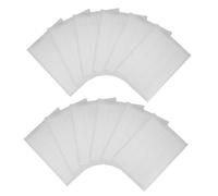 Operitacx 84pcs Waterproof Rectangular White Stickers 46x11mm A4 Printable Blank Self-Adhesive Label Sheets for File Folder Classification and Name Tags, 20 Sheets Office Label Printer Paper