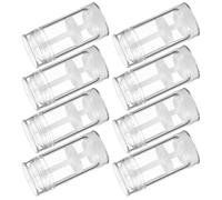 Operitacx 8Pcs 30Ml Plastic Refillable Deodorant Containers Twist-Up Stick Tubes Lightweight Storage Bottles Suitable for Solid Perfume and Personal Care