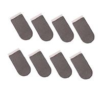 Operitacx 8pcs Anti-sweat Gaming Finger Covers Cut Breathable Touchscreen Thumb Sleeves for Mobile Game Players, Non-slip Finger Gloves for Competitive Gaming