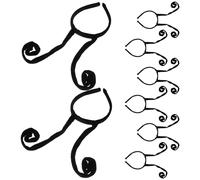 Operitacx 8pcs Black Ant Tentacles Hair Band for Halloween Comfortable Cloth Material and Break Resistance, Hair Decoration for Gathering and Banquet Festival Atmosphere