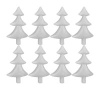Operitacx 8pcs Foam Cones for Crafts, 10. 6inch Christmas Tree Polystyrene Cone Foam Craft Supplies, for DIY Home Craft-Project, Christmas Tree, Table Centerpiece