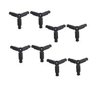 Operitacx 8pcs Folding Tabletop Phone Tripod with Clamp, Portable Foldable Video Tripod Stand for Mobile Phones and Mini Cameras, Compact Desk Holder for Streaming and Photography