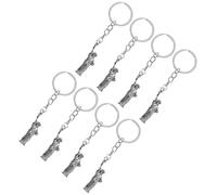 Operitacx 8pcs Liberty Statue Keychains Silver Metal Decorative Accessories Unique Design Versatile Keychain for Independence Day Party Souvenirs