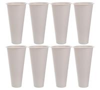 Operitacx 8pcs Plastic Cemetery Flower Vases for Graves with Lightweight Design and Nonslip Base, 6.7 Inch Memorial Grave Flower Holders for Burial Plot Environments and Gravesite Ceremonies