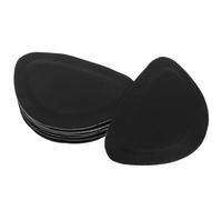 Operitacx 8pcs Self-Adhesive Heel Cushion Inserts for New Shoes and Sneakers, Microfiber Leather and Foam Heel Pads Adhesive Backing, Prevents Painful Friction and Wear, for Commuting