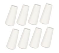 Operitacx 8pcs Wood Window Blind Pull Cord Knobs Durable Bamboo Material with Simple Elegant Beige Finish Practical Curtain Cord Pull Ends for Multiple Windows