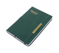 Operitacx Academic Planner Weekly Notebook with PU Cover Thick Paper Ink-resistant Smooth Writing Household Organizer School Calendar Book Practical