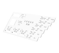 Operitacx Acrylic Braille Label Card Board Acrylic Braille Cards Safety and Privacy Technology That The Safety and Privacy of Impaired Individuals for Independent Living Assistive Device