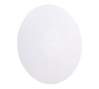 Operitacx Acrylic Record Mat for Vinyl Thick Protective Mat White Fits Records Use Vinyl Player at Home
