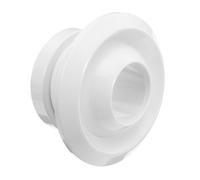 Operitacx Adjustable Abs Spherical Jet Nozzle Neck Air Diffuser Soffit Vent Cover Detachable Exterior HVAC Exhaust Vent for Bathroom Living Office Commercial Use