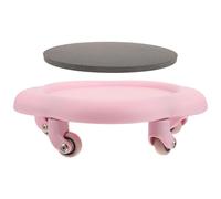 Operitacx Adjustable Angle Abdominal Fitness Disc with Multi-point Gravity Distribution for Convenient Belly Training, Pink Core Sliding Plate for Effective Stomach Exercise and Home Workout