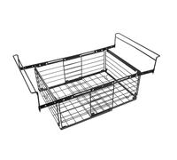 Operitacx Adjustable Chest Freezer Organizer Bins Expandable Hanging Wire Basket for Deep Freezer Storage Kitchen Pantry Shelves Maximize Space and Air Circulation