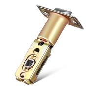 Operitacx Adjustable Door Latch Hardware Replacement Part Universal 45 Lock for Interior and Front Door Handles Compatible with 2-3/8 and 2-3/4 Inch Backsets