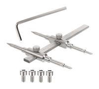 Operitacx Adjustable Stainless Steel Lens Repairing Wrench and Camera Lens Disassembly Tool Kit for Dslr Camera Maintenance in Photography and Telescope Repair