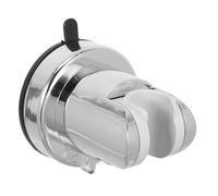 Operitacx Adjustable Suction Cup Shower Head Holder Bracket No Drill Plastic Handheld Shower Wand Mount for Wall Ceiling Heavy-Duty Stable Support with Ergonomic Design for Bathroom Use