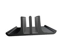 Operitacx Aluminum Alloy Vertical Laptop Stand Ergonomic Notebook Cooler Rack for Space Saving Storage Prevent Overheating Durable Design with Non Slip Pads for Home Office Use