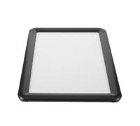 Operitacx Aluminum Snap Picture Poster Frame A4 with Quick Content Swap and Efficient Wall Mounting, Black Acrylic and Alloy Frame for Hospitality and Restaurant Display