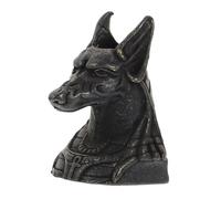 Operitacx Ancient Egyptian Anubis Pendant Charm for Jewelry and Bracelet Making, Black Metal Diy Craft Charm for Creative Accessories, Suitable for Diy Jewelry Makers and Craft Enthusiasts