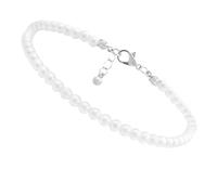 Operitacx Ankle Chain Artificial Handmade Ankle Chain Elegant Plastic Resin Adjustable Long-term Use for Women Summer Beach Foot Decoration