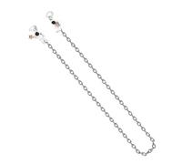 Operitacx Anti-lost Wireless Earphone Chain with Titanium Steel Strap Detachable Lanyard for Secure Fit Compatible with Airpods Comfortable and Earphone Fixation Cord for Sports and Exercise