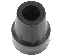Operitacx Anti-Skid Crutch Foot Tip Replacement, Soft High Wear-Resistant Rubber End Caps 19Mm Diameter, Sturdy Hiking Pole Protector for Trekking and Outdoor Walking