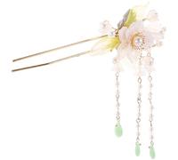 Operitacx Antique Hair Stick Womens Hair Sticks Beaded Tassel Design Enhances Elegance and Charm Classical Chinese Traditional Elements for Bridesmaids and Women at Weddings and Dances Glass