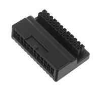 Operitacx Atx Power Adapter for Motherboard Right Angle Connector Male to Female Assembly Cable Management Compatible with Atx Power Supplies