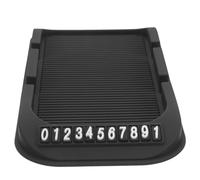 Operitacx Auto Dashboard Phone Holder Slip Pad with Double Groove Design for Car Storage Durable Silicone and Tray for Keys Essentials Modern Vehicle Accessory