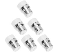 Operitacx B22 to E14 Adapter 6pcs Light Bulb Socket Converter, PC Copper Lamp Adapter, Shock Resistance, for Corridor and Office Use